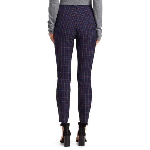 Rag & Bone Simone Plaid Pants Cropped Size 4 - Picture 5 of 16